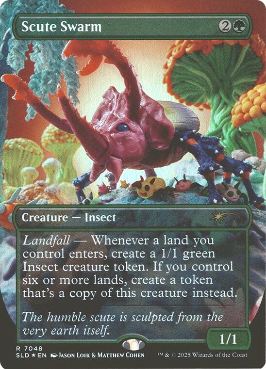 Scute Swarm (Rainbow Foil) [Secret Lair Drop Series] | Card Citadel