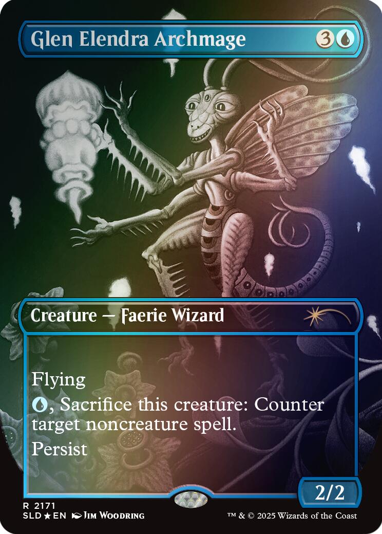 Glen Elendra Archmage (2171) (Rainbow Foil) [Secret Lair Drop Series] | Card Citadel