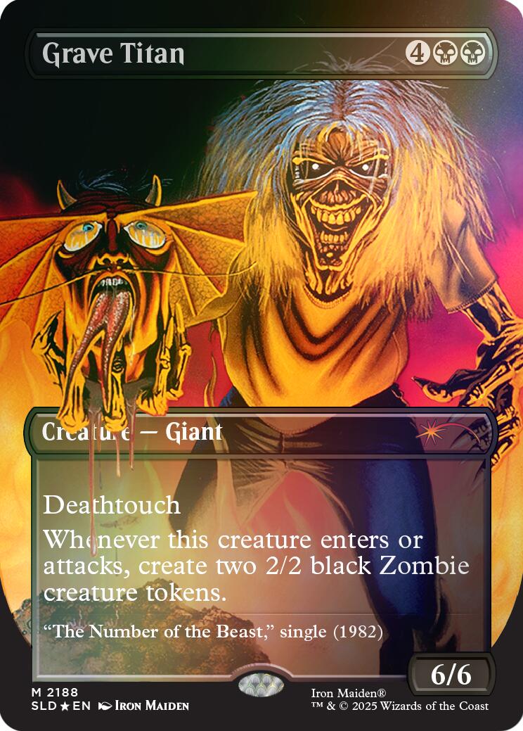 Grave Titan (2188) (Rainbow Foil) [Secret Lair Drop Series] | Card Citadel