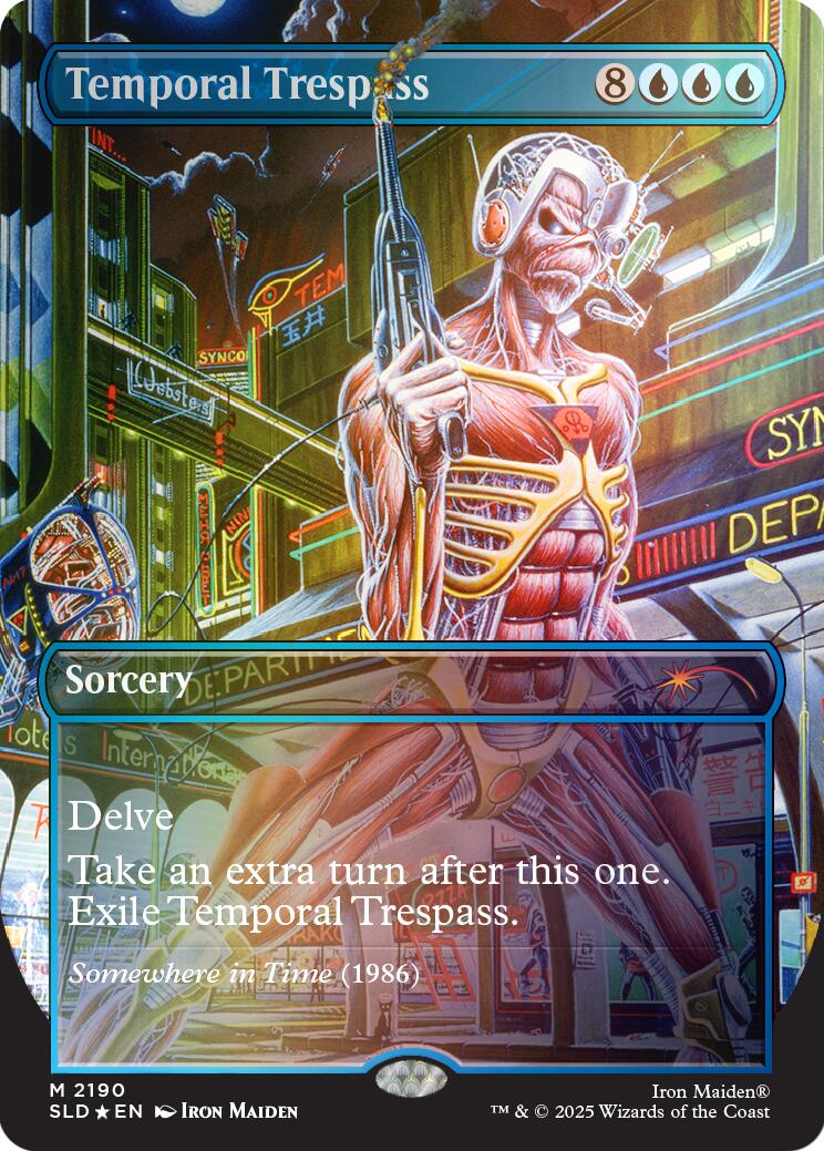 Temporal Trespass (Rainbow Foil) [Secret Lair Drop Series] | Card Citadel