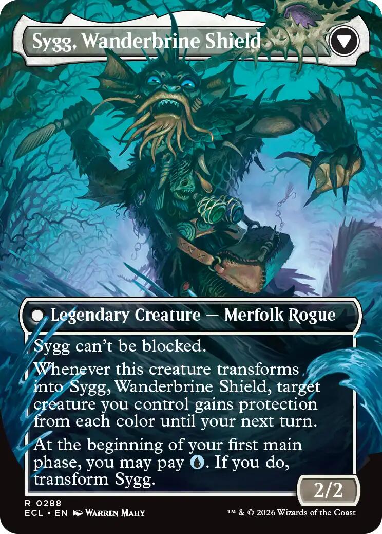 Sygg, Wanderwine Wisdom (Borderless) [Lorwyn Eclipsed] | Card Citadel