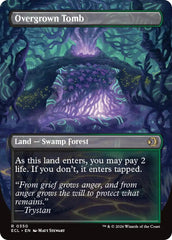 Overgrown Tomb (Borderless) [Lorwyn Eclipsed] | Card Citadel