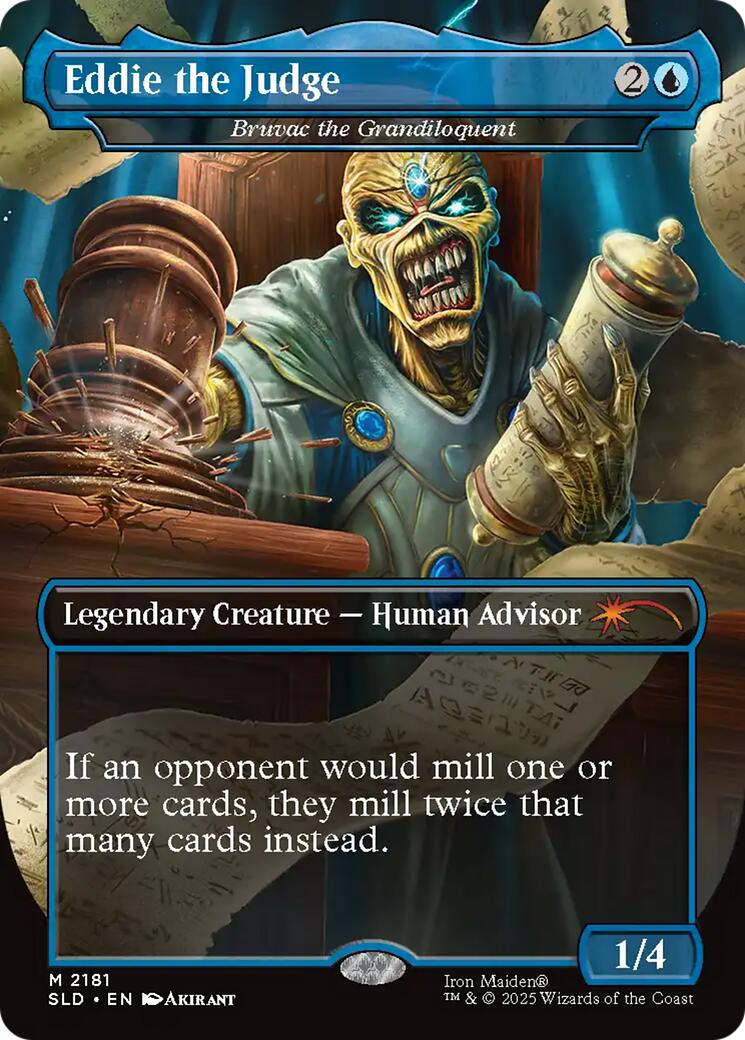 Eddie the Judge - Bruvac the Grandiloquent [Secret Lair Drop Series] | Card Citadel