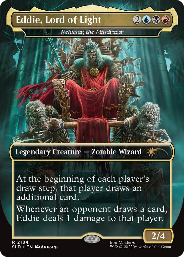 Eddie, Lord of Light - Nekusar, the Mindrazer [Secret Lair Drop Series] | Card Citadel