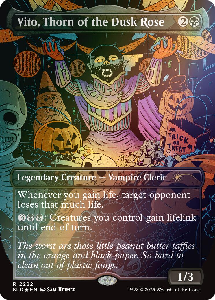Vito, Thorn of the Dusk Rose (Rainbow Foil) [Secret Lair Drop Series] | Card Citadel
