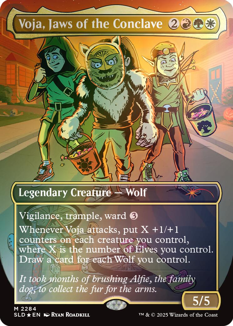 Voja, Jaws of the Conclave (Rainbow Foil) [Secret Lair Drop Series] | Card Citadel