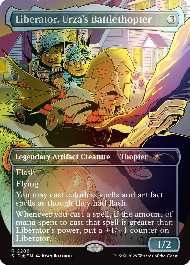 Liberator, Urza's Battlethopter (Rainbow Foil) [Secret Lair Drop Series] | Card Citadel