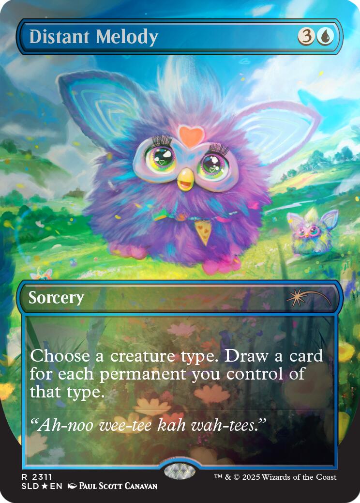 Distant Melody (2311) (Rainbow Foil) [Secret Lair Drop Series] | Card Citadel