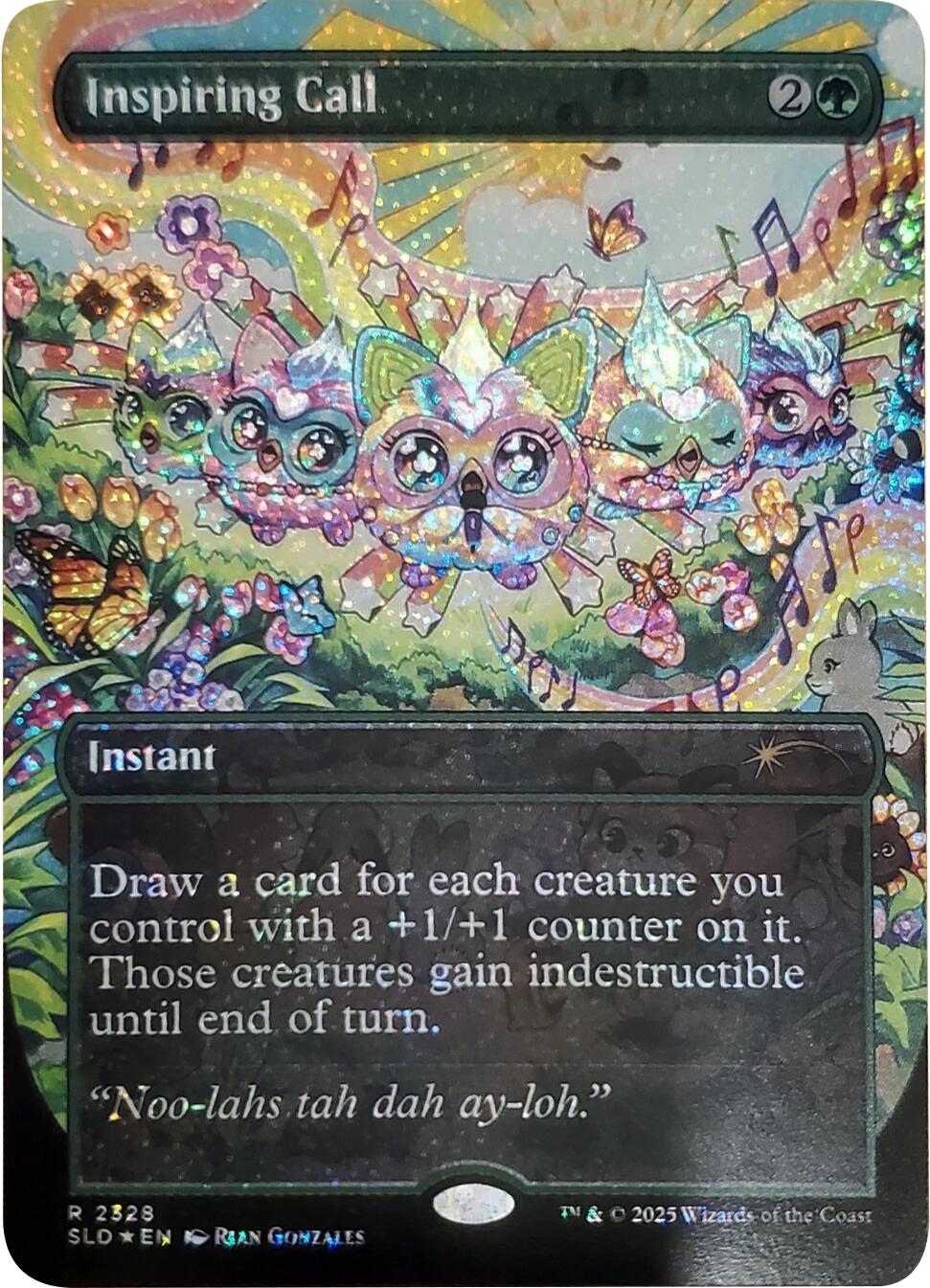 Inspiring Call (Confetti Foil) [Secret Lair Drop Series] | Card Citadel