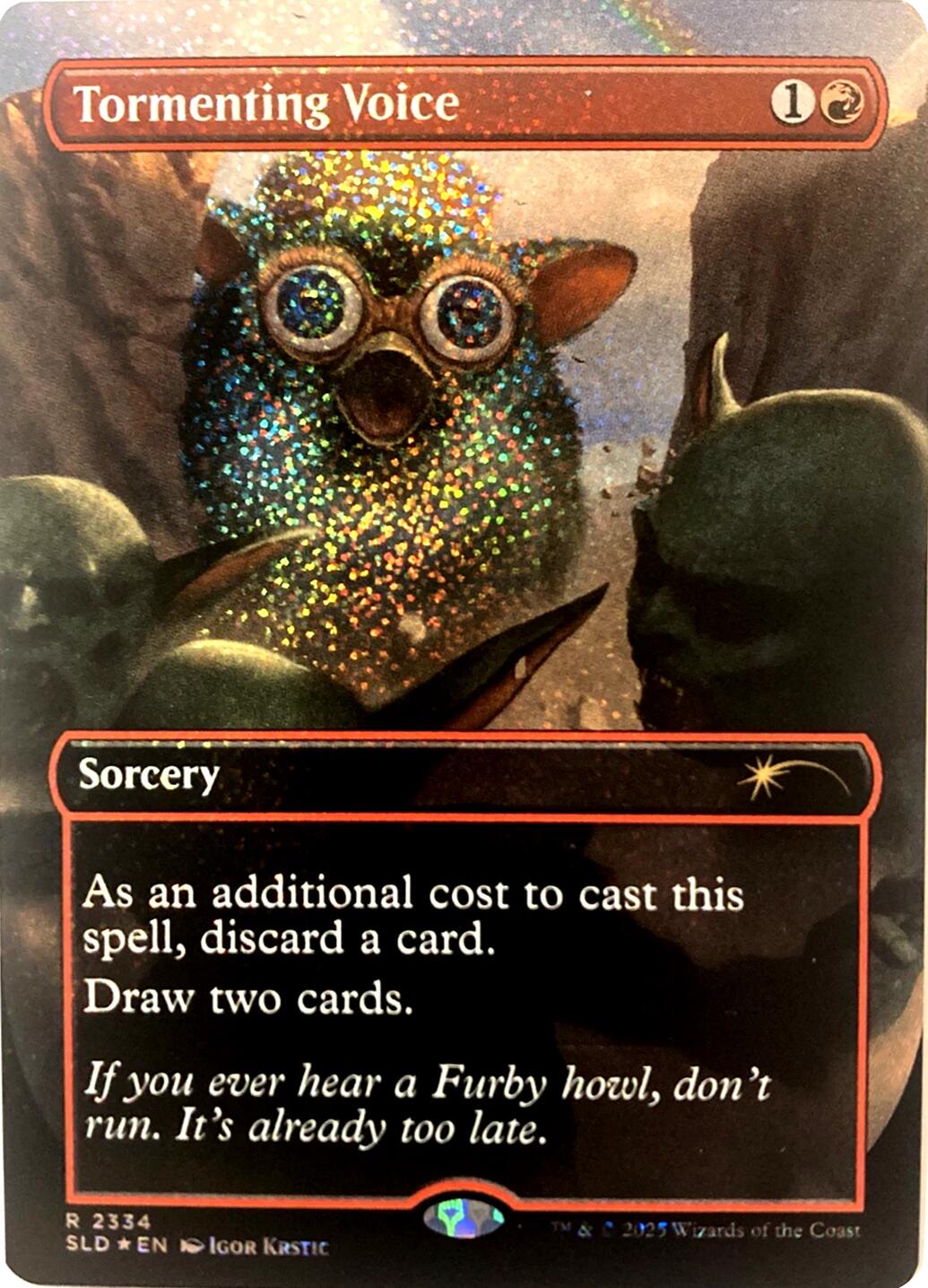 Tormenting Voice (Confetti Foil) [Secret Lair Drop Series] | Card Citadel