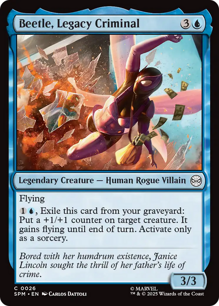 Beetle, Legacy Criminal [Marvel's Spider-Man] | Card Citadel