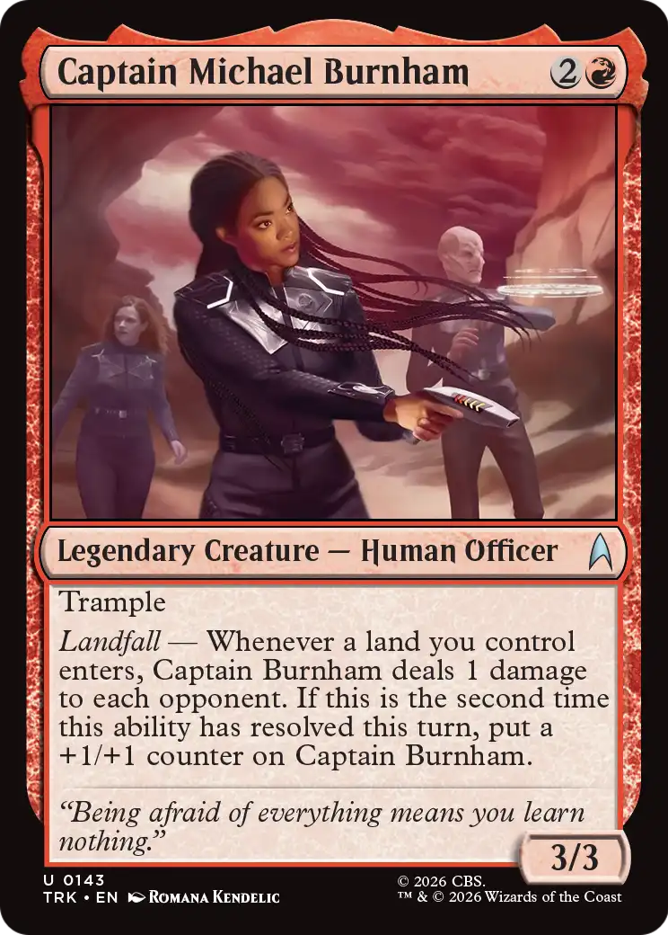 Captain Michael Burnham [Star Trek] | Card Citadel