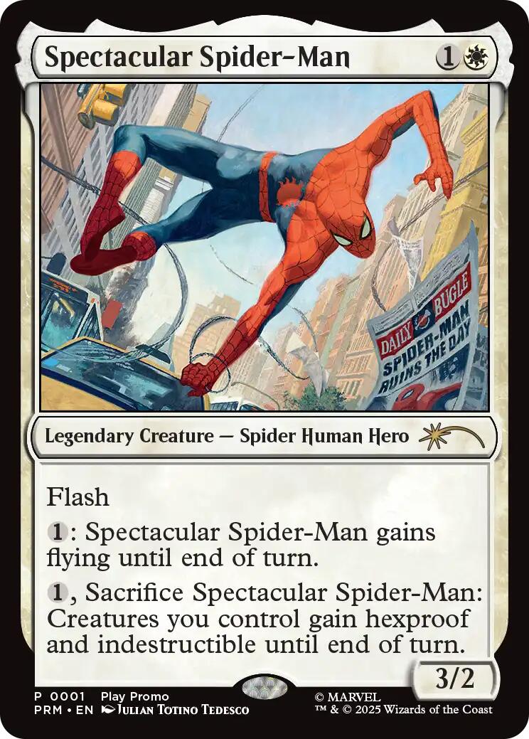 Spectacular Spider-Man [Wizards Play Network 2025] | Card Citadel