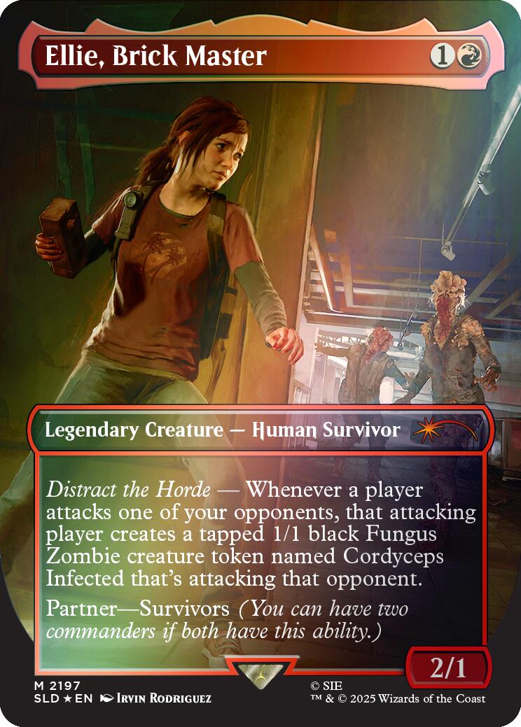 Ellie, Brick Master (Rainbow Foil) [Secret Lair Drop Series] | Card Citadel