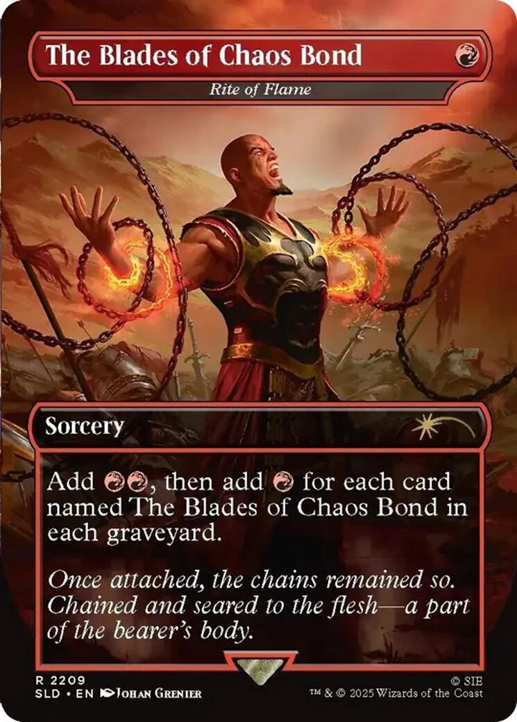 The Blades of Chaos Bond - Rite of Flame [Secret Lair Drop Series] | Card Citadel