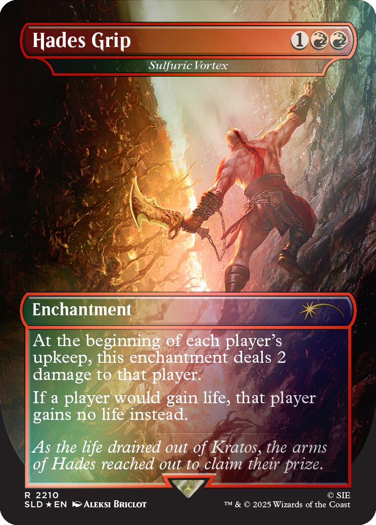Hades Grip - Sulfuric Vortex (Rainbow Foil) [Secret Lair Drop Series] | Card Citadel