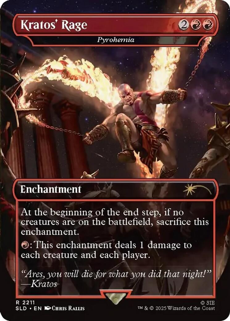 Kratos' Rage - Pyrohemia [Secret Lair Drop Series] | Card Citadel