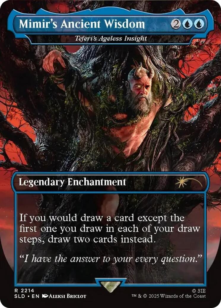 Mimir's Ancient Wisdom - Teferi's Ageless Insight [Secret Lair Drop Series] | Card Citadel