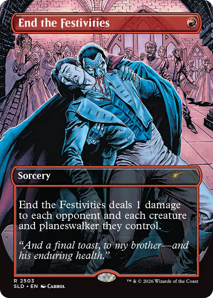 End the Festivities [Secret Lair Drop Series] | Card Citadel