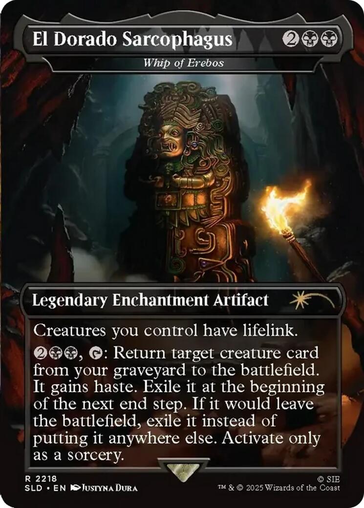 El Dorado Sarcophagus - Whip of Erebos [Secret Lair Drop Series] | Card Citadel