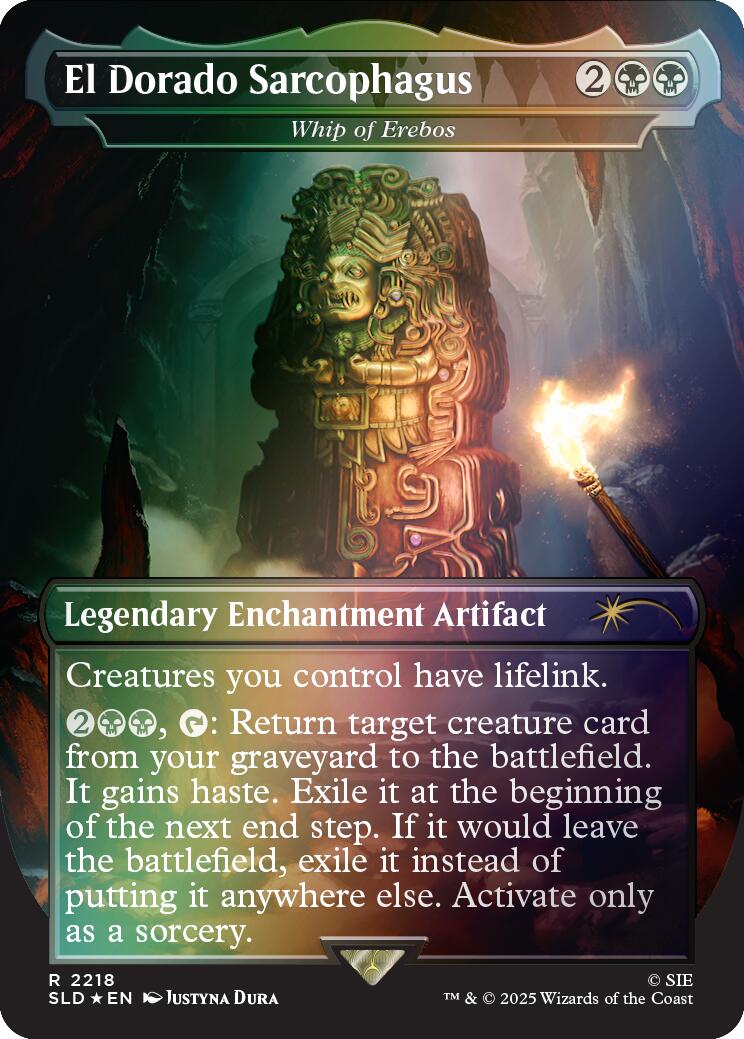 El Dorado Sarcophagus - Whip of Erebos (Rainbow Foil) [Secret Lair Drop Series] | Card Citadel