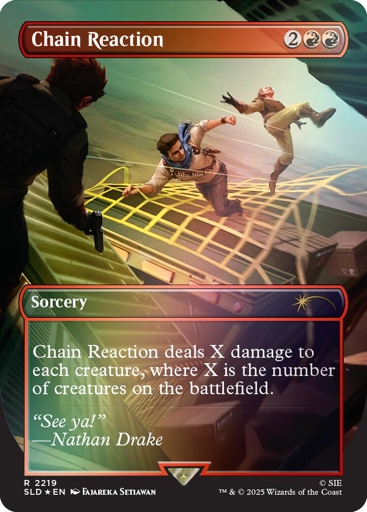 Chain Reaction (Rainbow Foil) [Secret Lair Drop Series] | Card Citadel