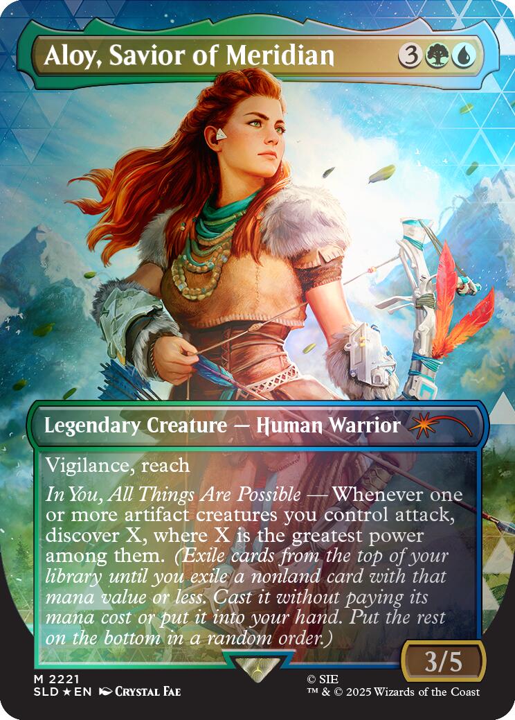 Aloy, Savior of Meridian (Rainbow Foil) [Secret Lair Drop Series] | Card Citadel