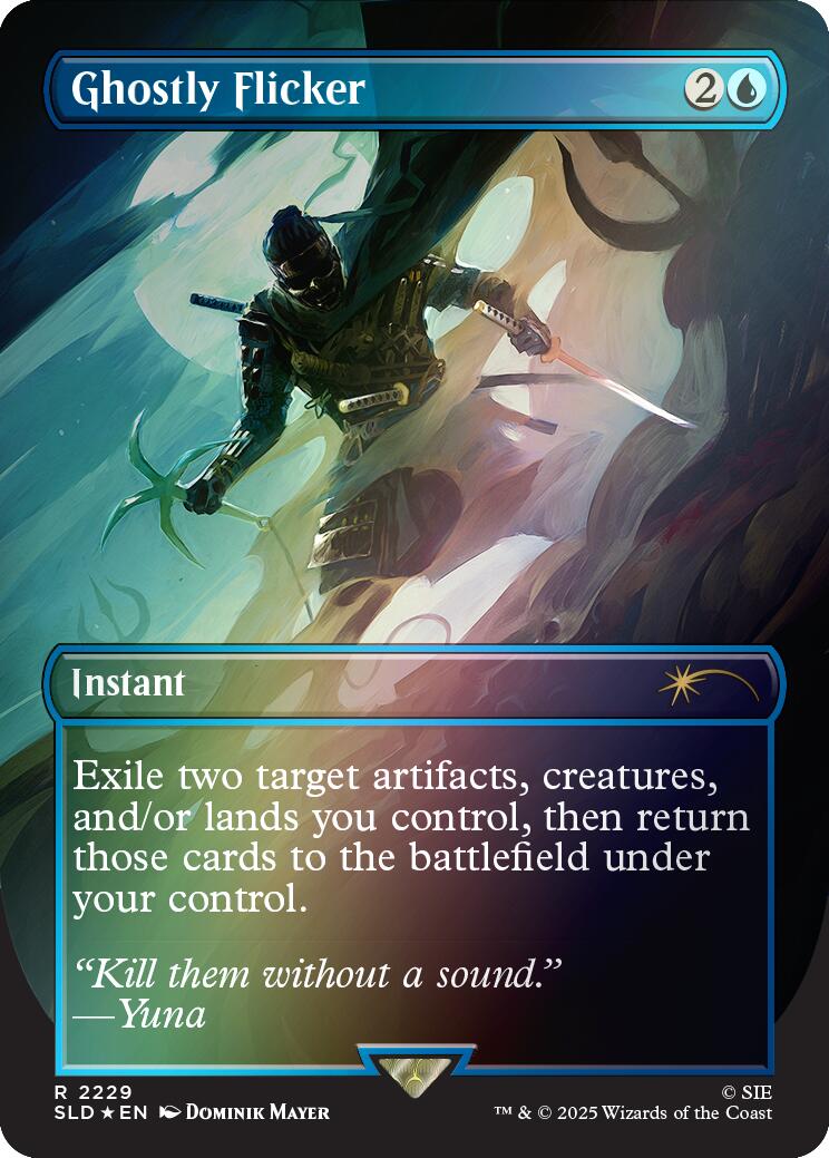 Ghostly Flicker (Rainbow Foil) [Secret Lair Drop Series] | Card Citadel