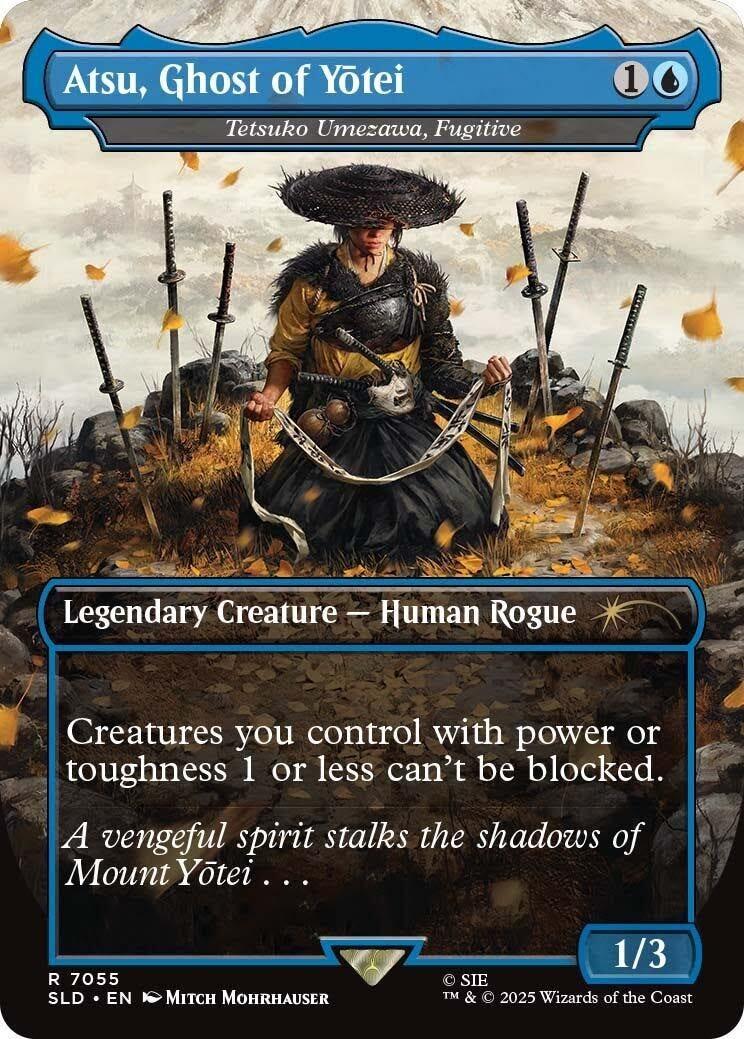 Atsu, Ghost of Yotei - Tetsuko Umezawa, Fugitive [Secret Lair Drop Series] | Card Citadel