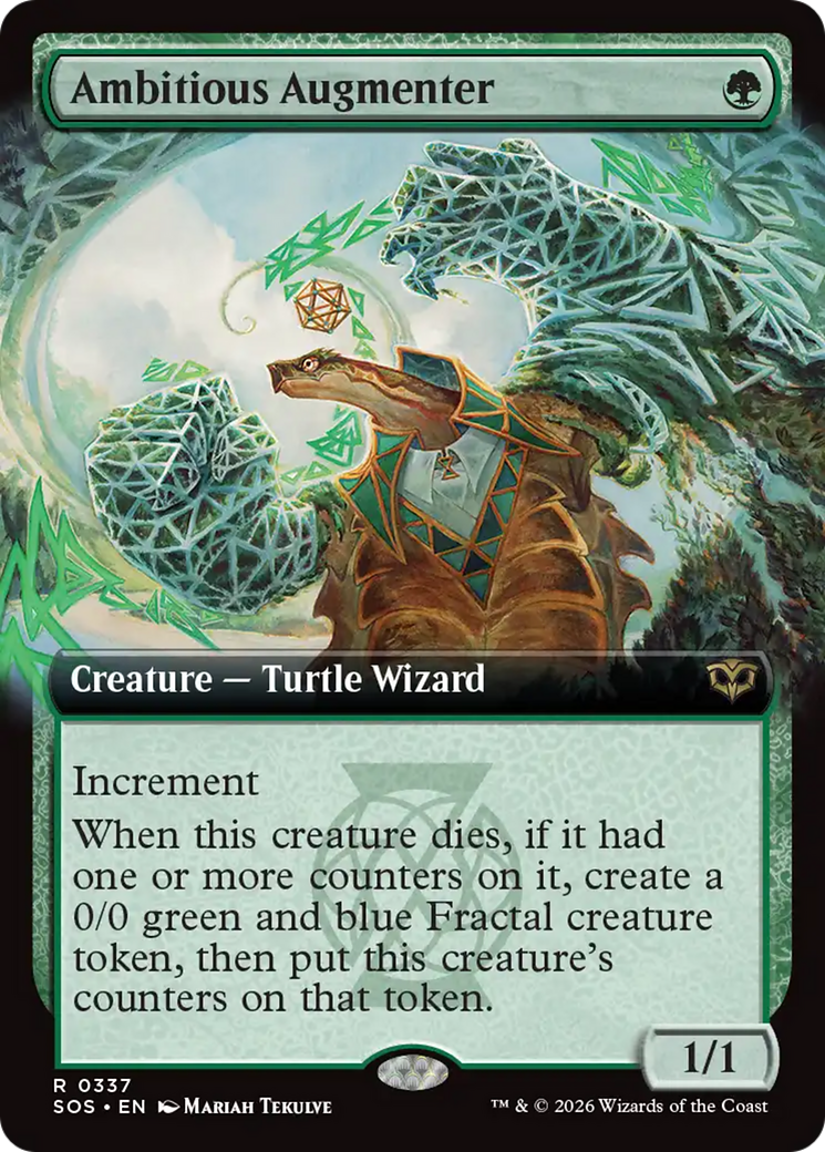 Ambitious Augmenter (Extended Art) [Secrets of Strixhaven] | Card Citadel