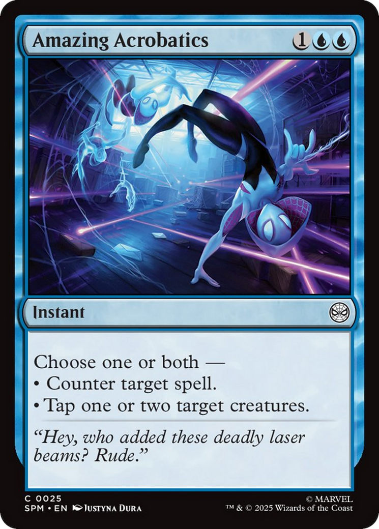 Amazing Acrobatics [Marvel's Spider-Man] | Card Citadel