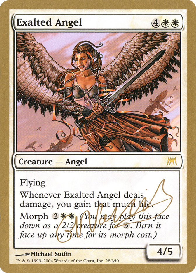 Exalted Angel (Gabriel Nassif) [World Championship Decks 2004] | Card Citadel