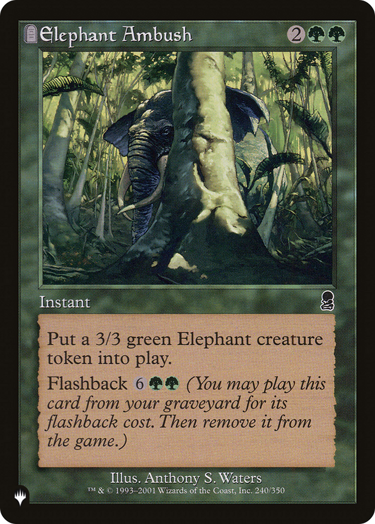 Elephant Ambush [The List Reprints] | Card Citadel