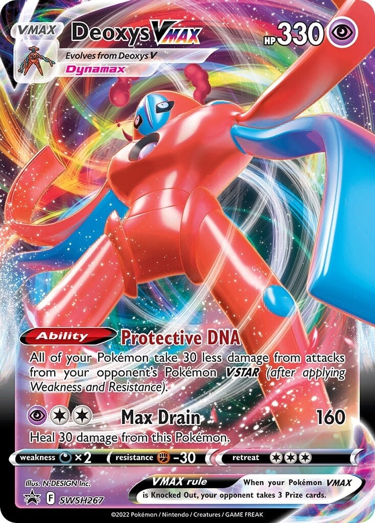 Deoxys VMAX (SWSH267) [Sword & Shield: Black Star Promos] | Card Citadel