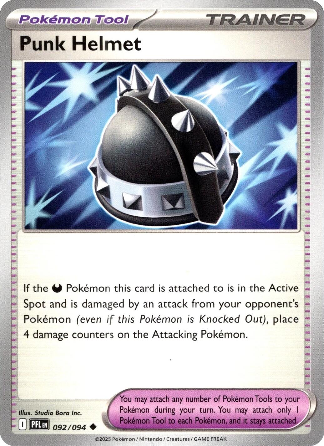 Punk Helmet (092/094) [Mega Evolution: Phantasmal Flames] | Card Citadel