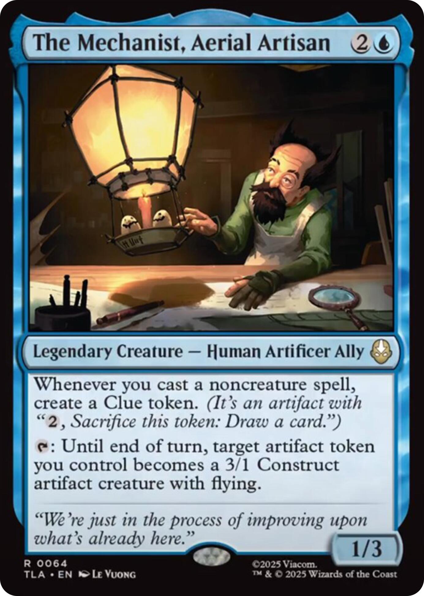 The Mechanist, Aerial Artisan [Avatar: The Last Airbender] | Card Citadel