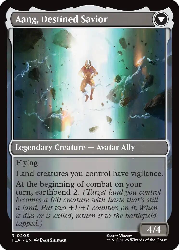 Aang, at the Crossroads [Avatar: The Last Airbender] | Card Citadel