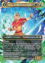 Aang, at the Crossroads (Borderless) [Avatar: The Last Airbender] | Card Citadel