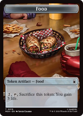 Leviathan // Food Double-Sided Token [Marvel Super Heroes Tokens] | Card Citadel