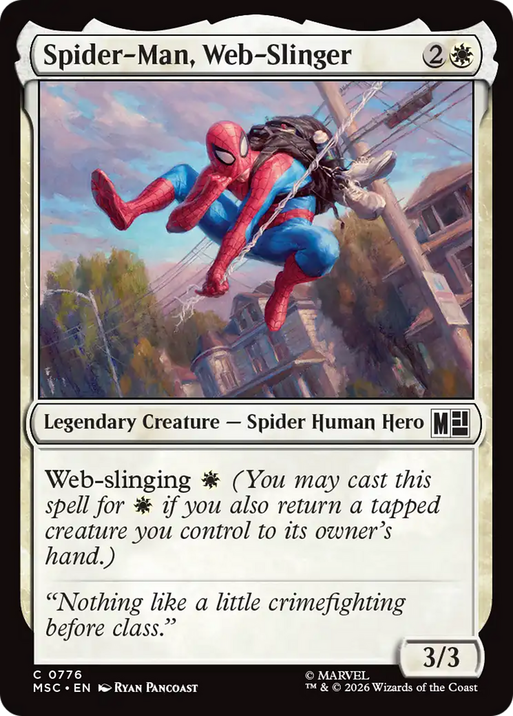 Spider-Man, Web-Slinger [Marvel Super Heroes Commander] | Card Citadel