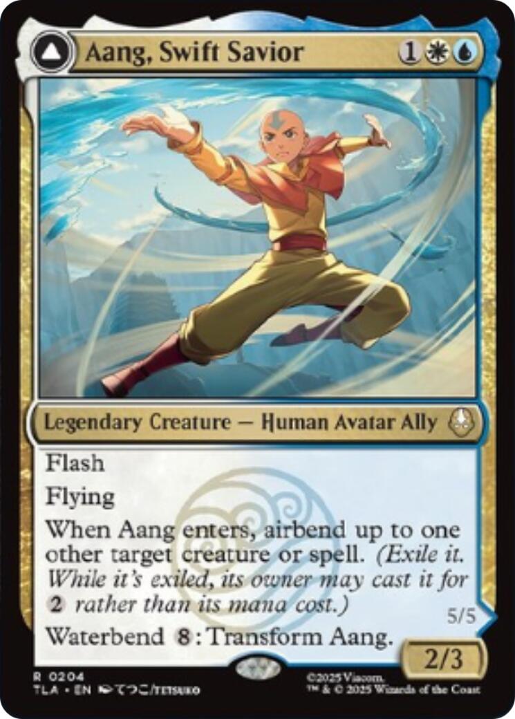 Aang, Swift Savior [Avatar: The Last Airbender] | Card Citadel