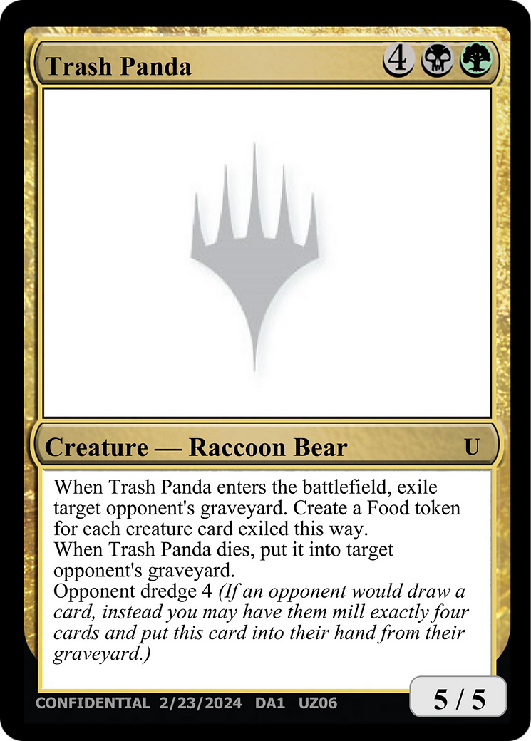 Trash Panda [Unknown Event] | Card Citadel