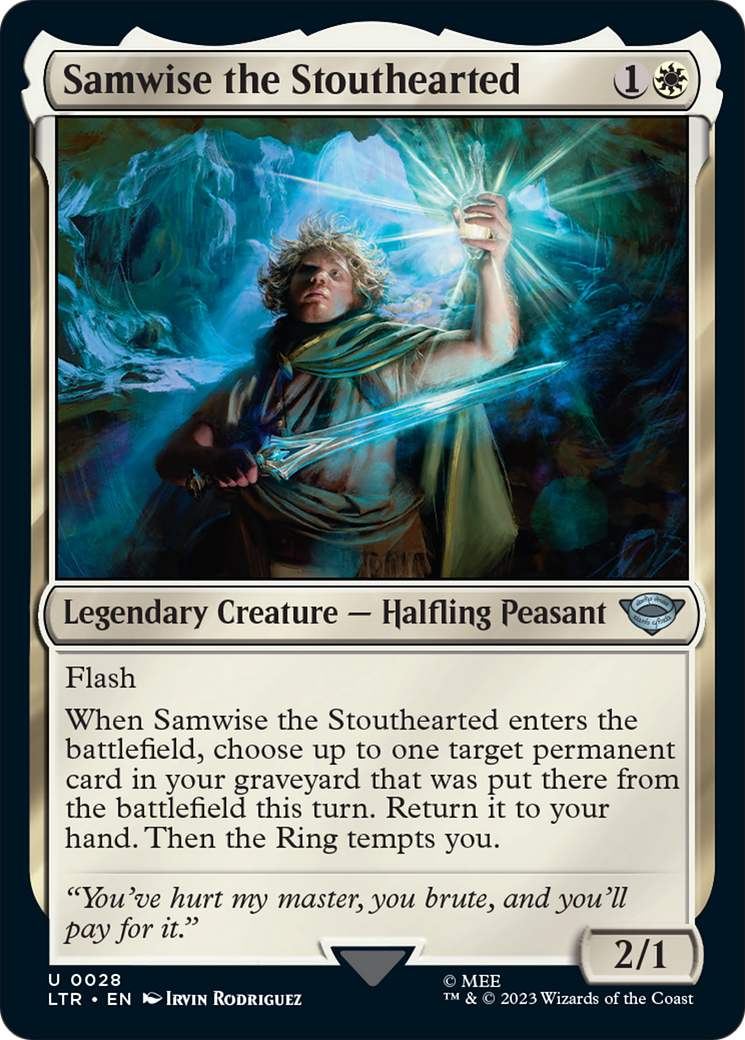 Samwise the Stouthearted [The Lord of the Rings: Tales of Middle-Earth] | Card Citadel