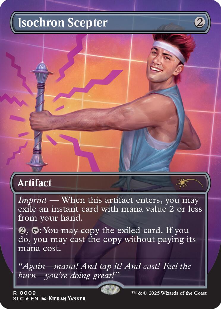 Isochron Scepter (Halo Foil) [Secret Lair Countdown Kit] | Card Citadel