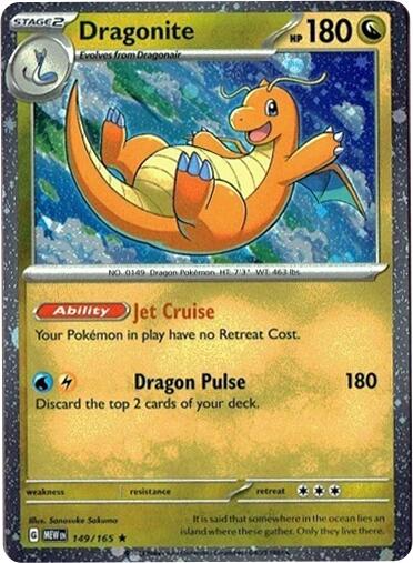 Dragonite 149/165 (Cosmos Holo) [Miscellaneous Cards] | Card Citadel