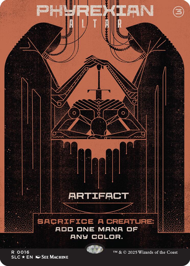 Phyrexian Altar (Halo Foil) [Secret Lair Countdown Kit] | Card Citadel