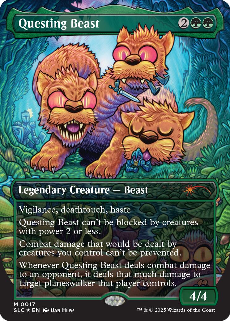 Questing Beast (Halo Foil) [Secret Lair Countdown Kit] | Card Citadel