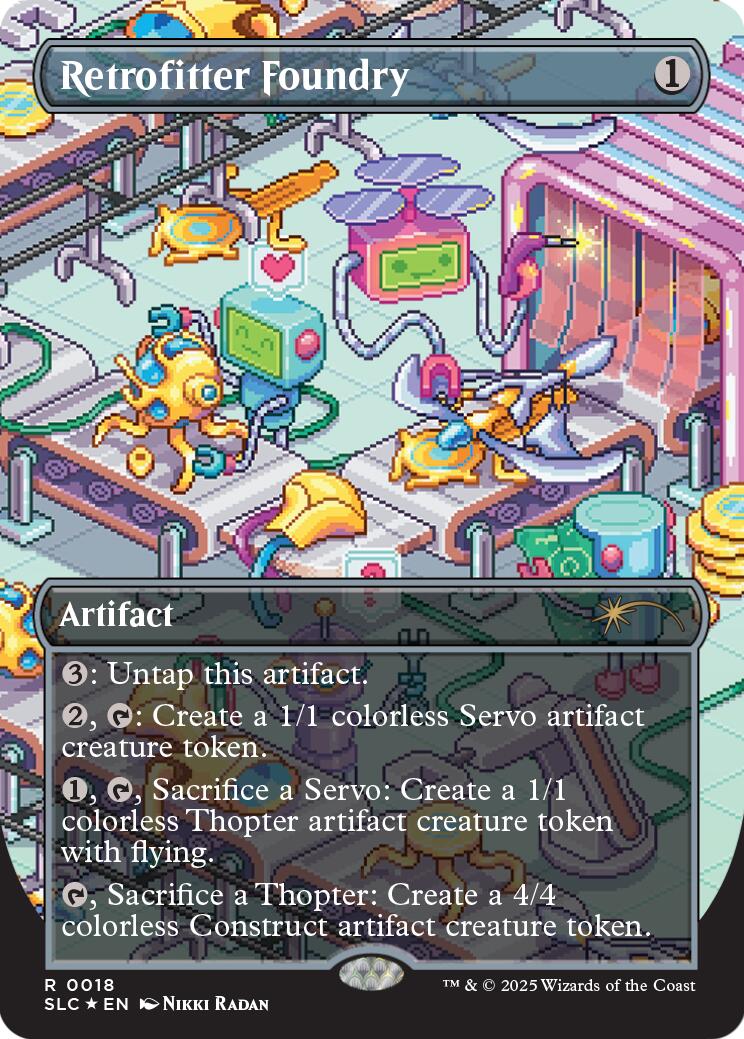 Retrofitter Foundry (Halo Foil) [Secret Lair Countdown Kit] | Card Citadel