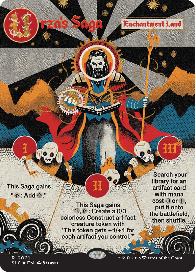 Urza's Saga (Halo Foil) [Secret Lair Countdown Kit] | Card Citadel