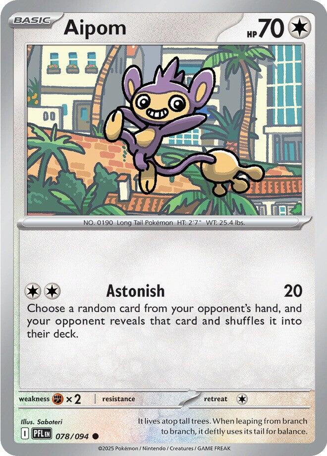 Aipom (078/094) [Mega Evolution: Phantasmal Flames] | Card Citadel